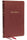 KJV, Thinline Bible, Leathersoft, Burgundy, Red Letter, Comfort Print: Holy Bible, King James Version