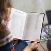 KJV, Foundation Study Bible, Large Print, Leathersoft, Black, Red Letter, Comfort Print: Holy Bible, King James Version