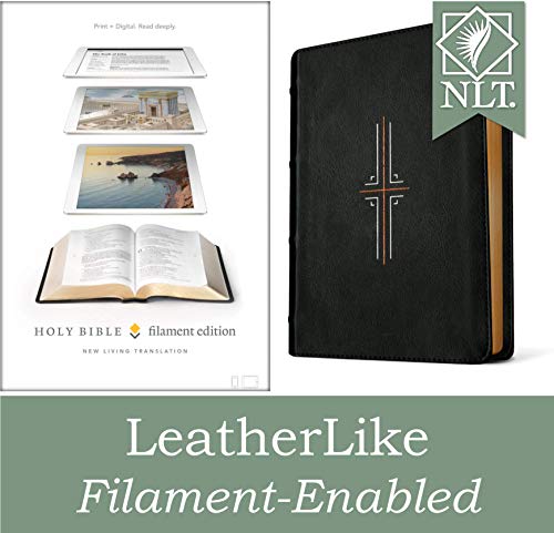 NLT Filament Bible, Black: The Print+digital Bible