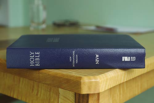 Niv, Gift And Award Bible, Leather-Look, Blue, Red Letter Edition, Comfort Print