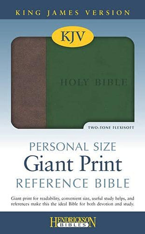 KJV Personal Size Giant Print Reference Bible