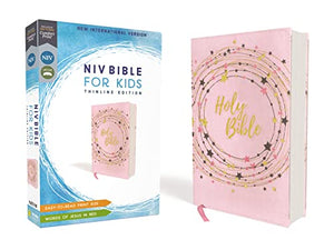 NIV, Bible for Kids, Flexcover, Pink/Gold, Red Letter Editio: Thinline Edition