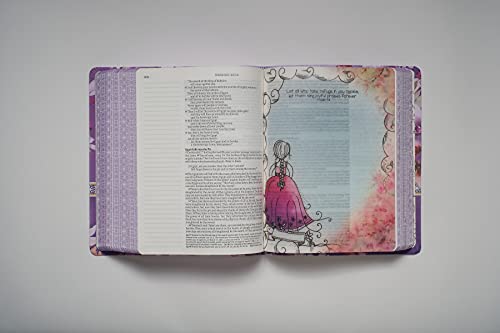 NLT Inspire PRAISE Bible Feminine Deluxe