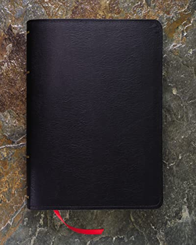 ESV TCR BL: English Standard Version, Black, Bonded Leather, Red Letter