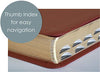 KJV Large Print Thinline Reference Bible, Filament Enabled E: King James Version, Brown & Mahogany Leatherlike, Thinline Reference, Red Letter, Filament Enable,
