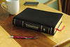 ESV TCR BL: English Standard Version, Black, Bonded Leather, Red Letter