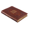 KJV Bible Thinline Brown