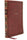 KJV Holy Bible, Giant Print Thinline Bible, Brown Leathersoft, Red Letter, Comfort Print: King James Version: Holy Bible, King James Version