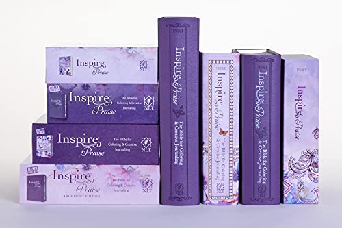 NLT Inspire PRAISE Bible Feminine Deluxe