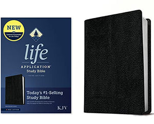 KJV Life Application Study Bible, Third Edition, Black: King James Version, Black, Bonded Leather, Red Letter