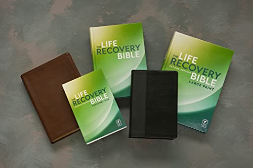 NLT Life Recovery Bible, Large Print, Paperback