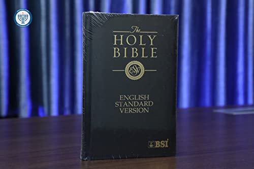 THE HOLY BIBLE (ESV) LARGE PRINT EDITION Contains Old and New Testament BSI