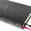 NKJV, Reference Bible, Classic Verse-by-Verse, Center-Column, Leathersoft, Black, Red Letter, Comfort Print: Holy Bible, New King James Version