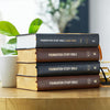 KJV, Foundation Study Bible, Large Print, Leathersoft, Black, Red Letter, Comfort Print: Holy Bible, King James Version