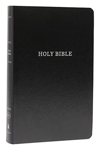 KJV, Gift and Award Bible, Leather-Look, Black, Red Letter, Comfort Print: Holy Bible, King James Version