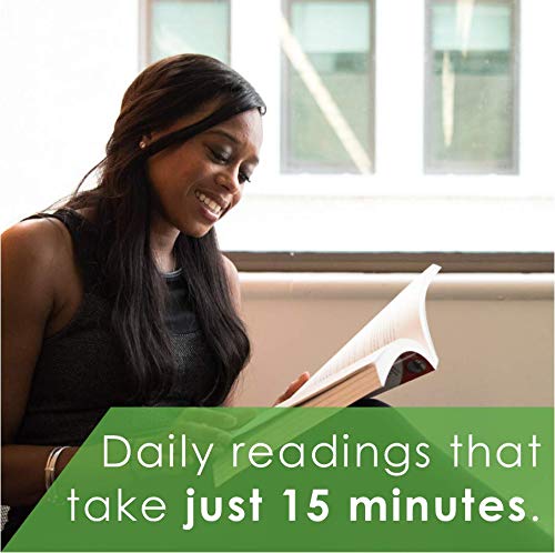 NLT Daily Reader's Bible (Red Letter, Hardcover)