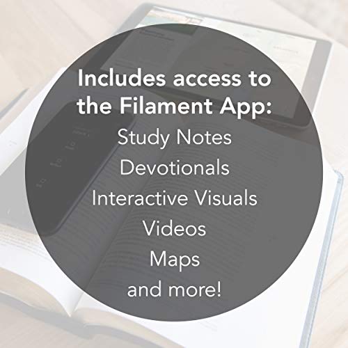 NLT Filament Bible, Black: The Print+digital Bible