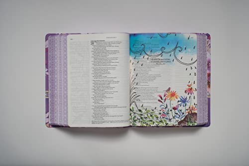 NLT Inspire PRAISE Bible Feminine Deluxe