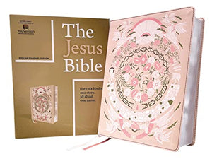 The Jesus Bible Artist Edition, ESV, Leathersoft, Peach Floral: English Standard Version, Leathersoft, Peach Floral, Artist Edition