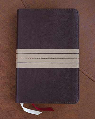 Holy Bible: New International Version, Chocolate / Tan, Leathersoft, Thinline