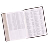 KJV Super Giant Print Brown Red Letters