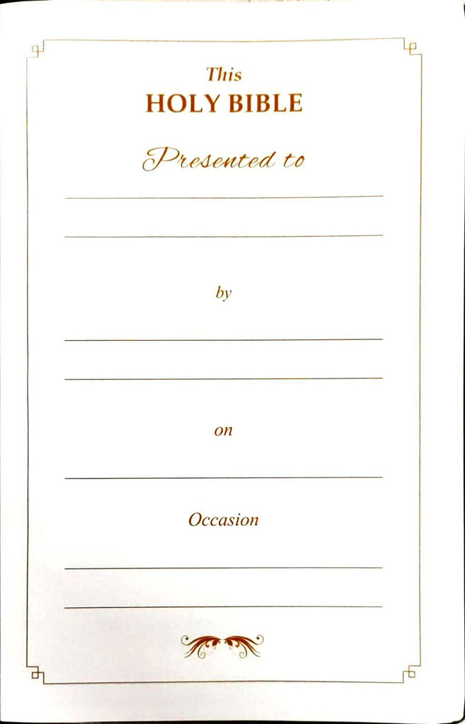 Telugu Senior Citizen Bible Large Print Zip With Thumb Index