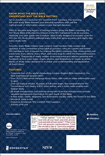 Holy Bible: New International Version, Study Bible (Harper Collins Publishers)