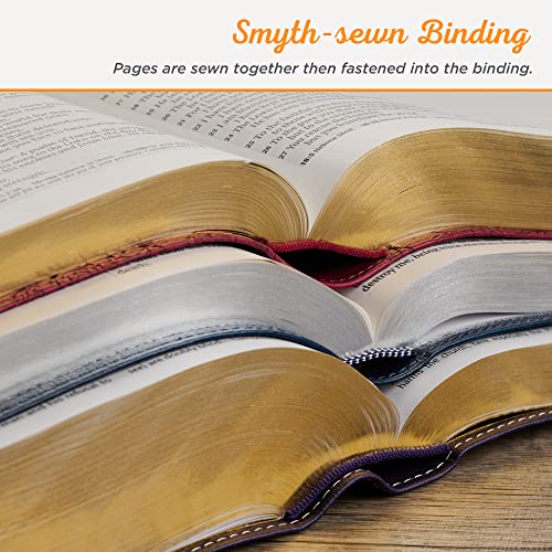 KJV Bible Giant Print 2-Tone Black/Dark Gray