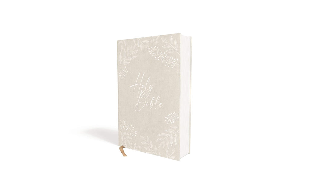 Holy Bible: New International Version, Bride's Bible, Cream, Cloth over Board, Red Letter, Comfort Print Hardcover