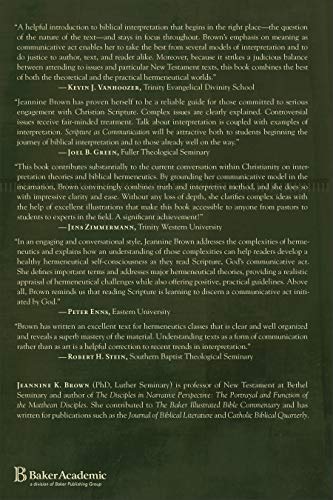 Scripture as Communication: Introducing Biblical Hermeneutics
