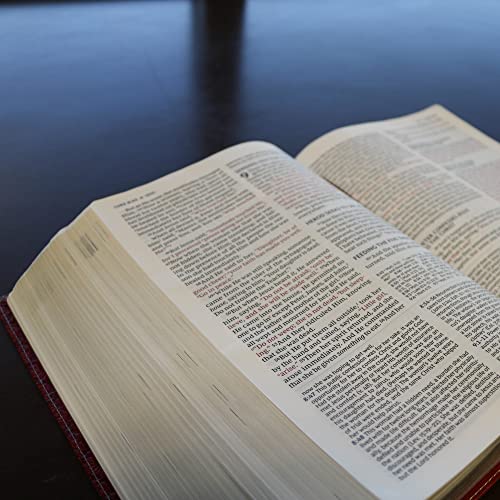 NKJV, Wiersbe Study Bible, Hardcover, Red Letter, Comfort Print: Be Transformed by the Power of God’s Word