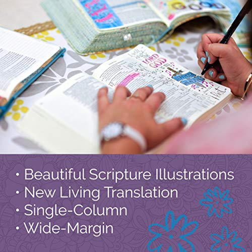 NLT Inspire PRAISE Bible Feminine Deluxe