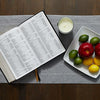 KJV, Foundation Study Bible, Large Print, Leathersoft, Black, Red Letter, Comfort Print: Holy Bible, King James Version