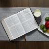 KJV, Foundation Study Bible, Large Print, Leathersoft, Black, Red Letter, Comfort Print: Holy Bible, King James Version