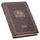 KJV Bible Thinline Brown with Flowers