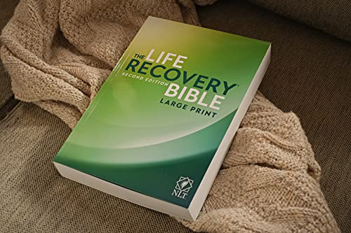 NLT Life Recovery Bible, Large Print, Paperback