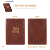 KJV Bible Thinline Brown