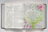 NLT Inspire PRAYER Bible Giant Print (LeatherLike, Purple): The Bible for Coloring & Creative Journaling