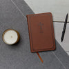 KJV, Value Thinline Bible, Compact, Leathersoft, Brown, Red Letter, Comfort Print: Holy Bible, King James Version