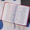 KJV, Value Thinline Bible, Compact, Leathersoft, Brown, Red Letter, Comfort Print: Holy Bible, King James Version