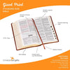 KJV Bible Giant Print 2-Tone Black/Dark Gray