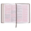 KJV Super Giant Print Brown Red Letters
