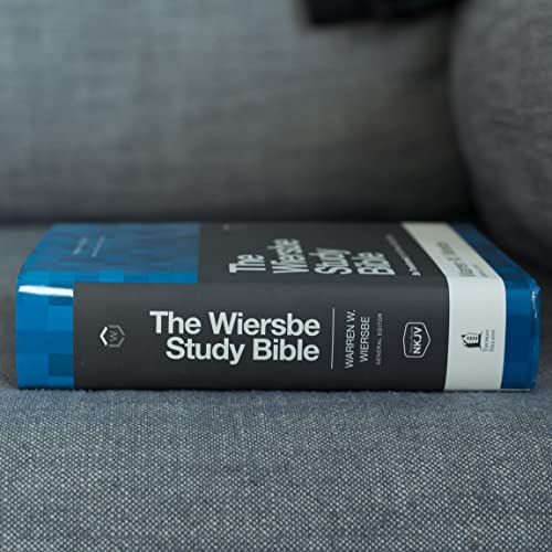 NKJV, Wiersbe Study Bible, Hardcover, Red Letter, Comfort Print: Be Transformed by the Power of God’s Word