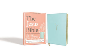 The Jesus Bible, NIV Edition, Imitation Leather, Blue Imitation Leather – Special Edition