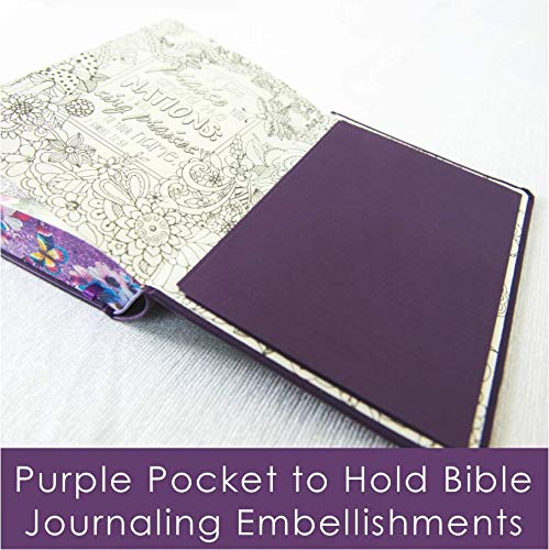 NLT Inspire PRAISE Bible Feminine Deluxe