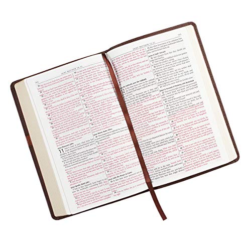 KJV Standard Size LL Brown W/P