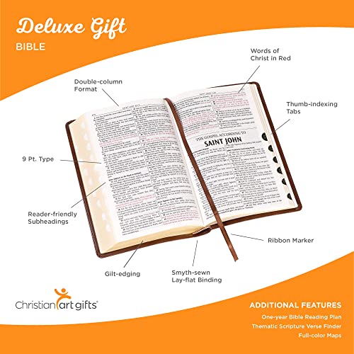 KJV Gift Edition Bible Brown