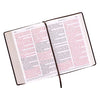 KJV Super Giant Print Brown Red Letters