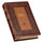 KJV Holy Bible, Giant Print Standard Size Faux Leather Red Letter Edition - Thumb Index & Ribbon Marker, King James Version, Saddle Tan/Butterscotch