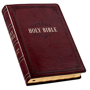 KJV Bible Giant Print Full Size Burgundy